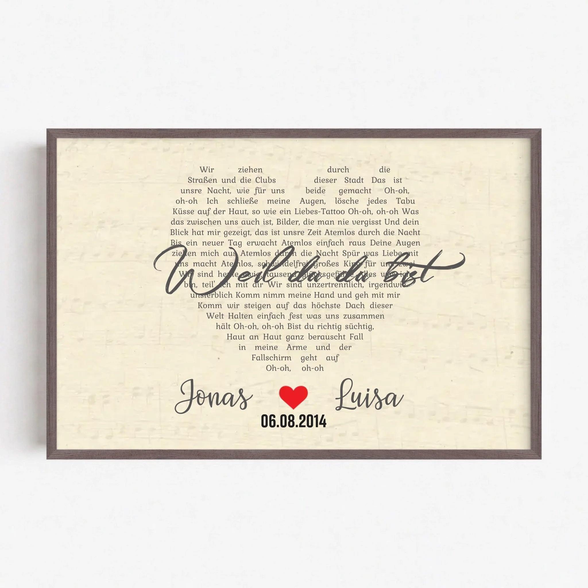 Live Mockup - Frame Poster - Wood - 90x60