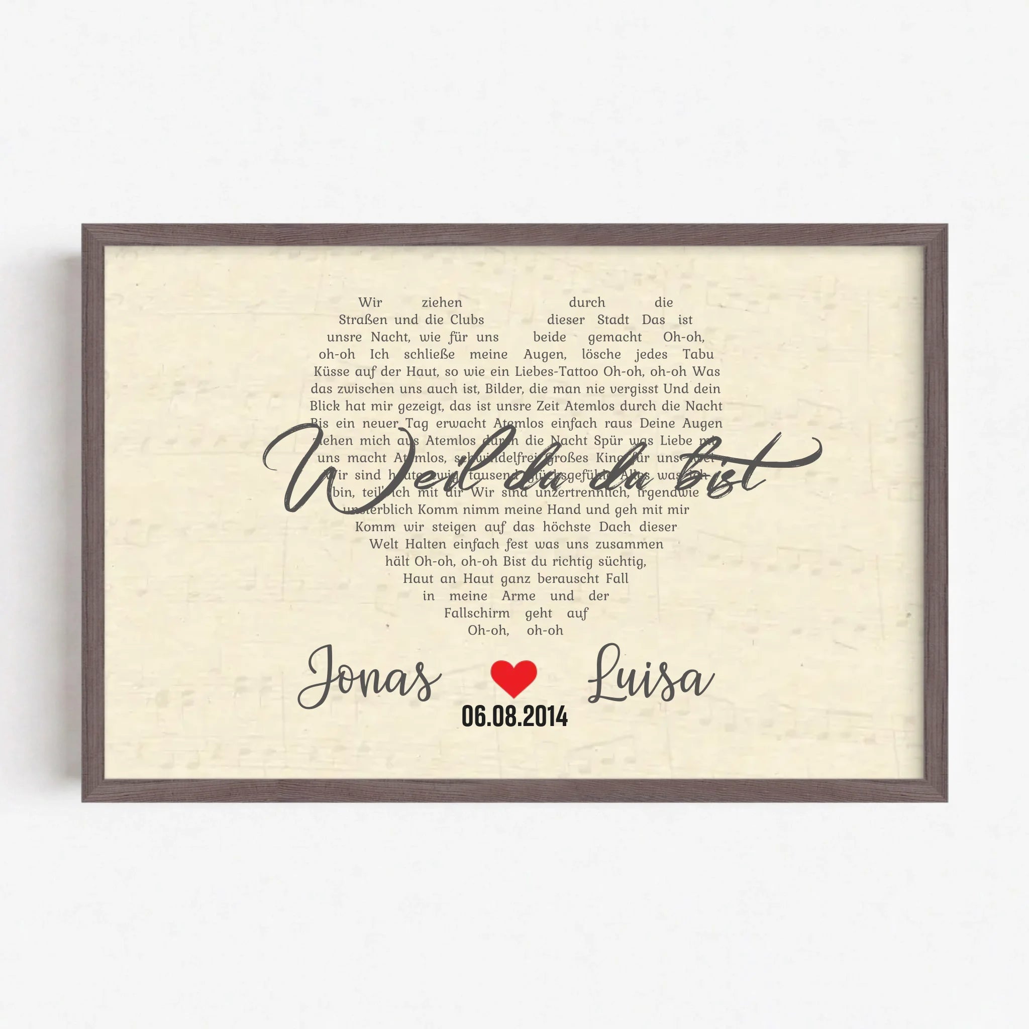 Live Mockup - Frame Poster - Wood - 60x40