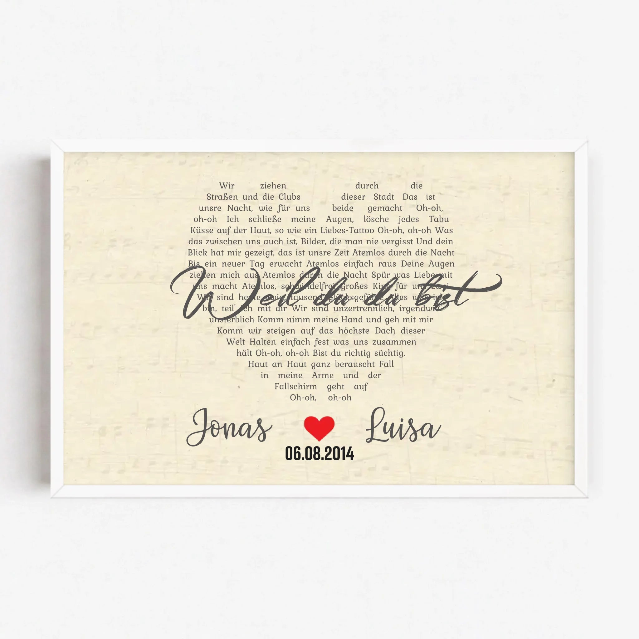Live Mockup - Frame Poster - White - 75x50