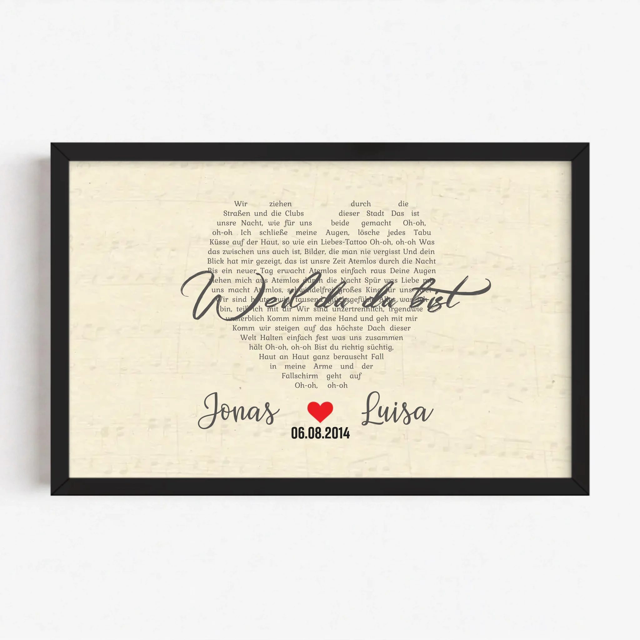 Live Mockup - Frame Poster - Black - 30x20