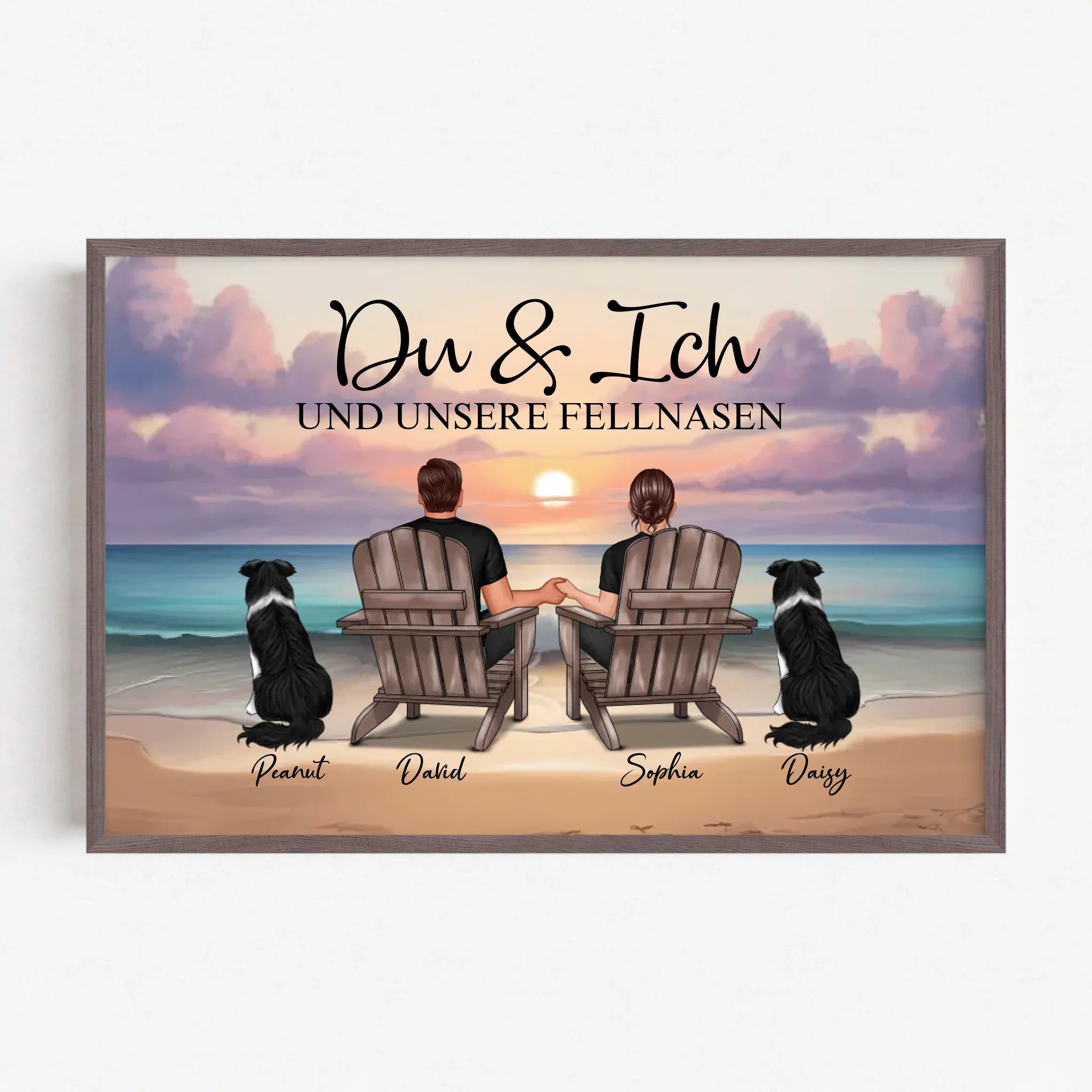 Live Mockup - Frame Poster - Wood - 90x60