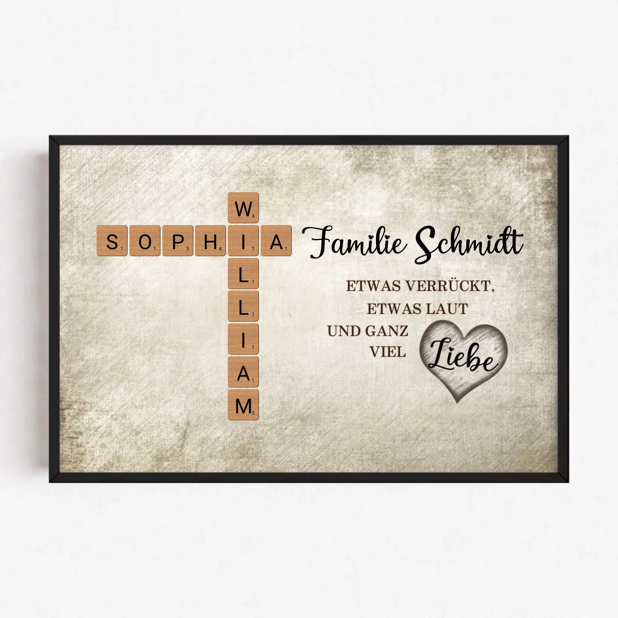 Live Mockup - Frame Poster - Black - 90x60
