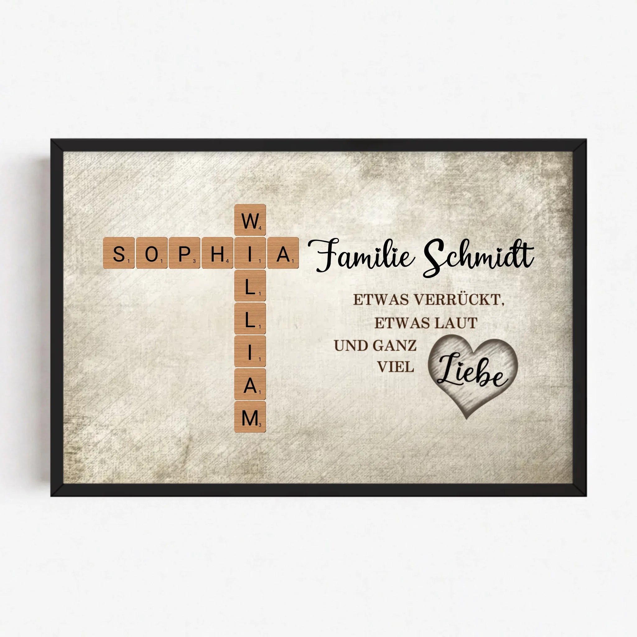 Live Mockup - Frame Poster - Black - 75x50