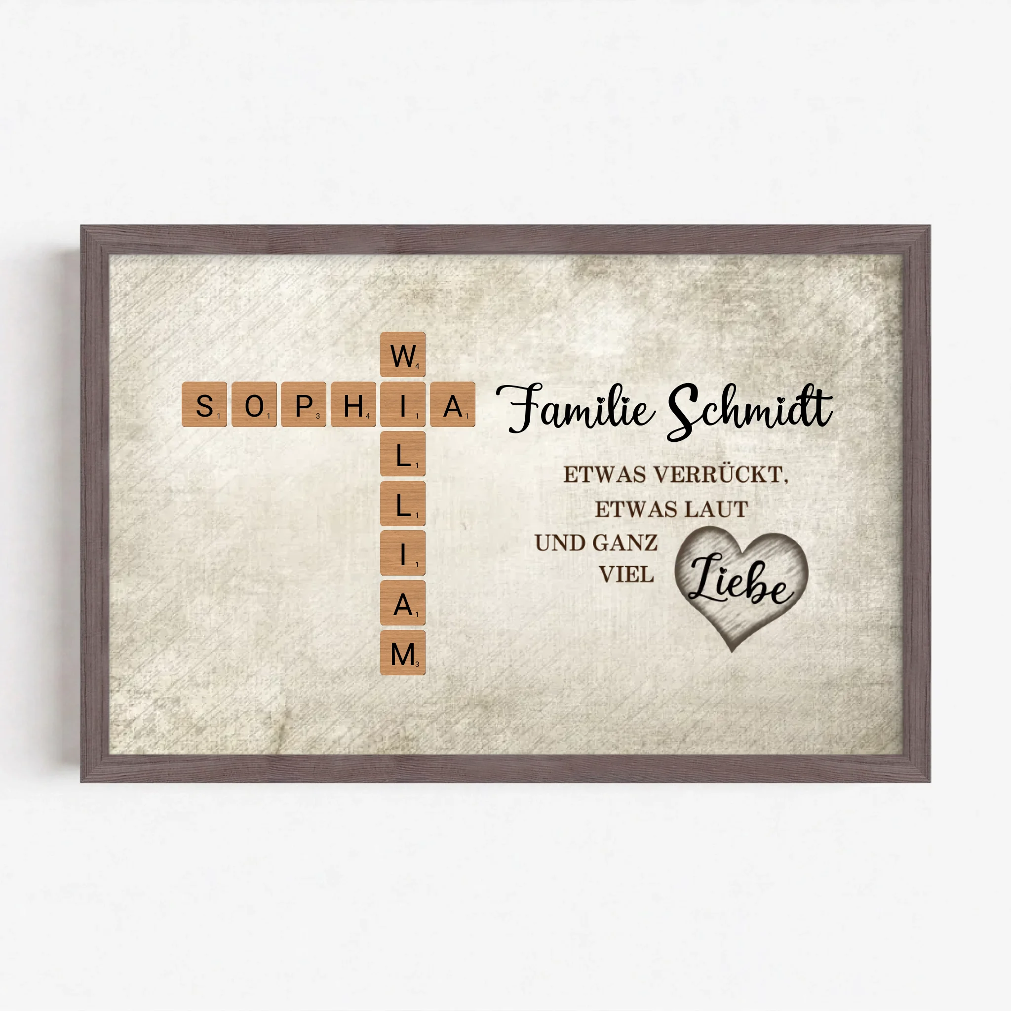Live Mockup - Frame Poster - Wood - 30x20