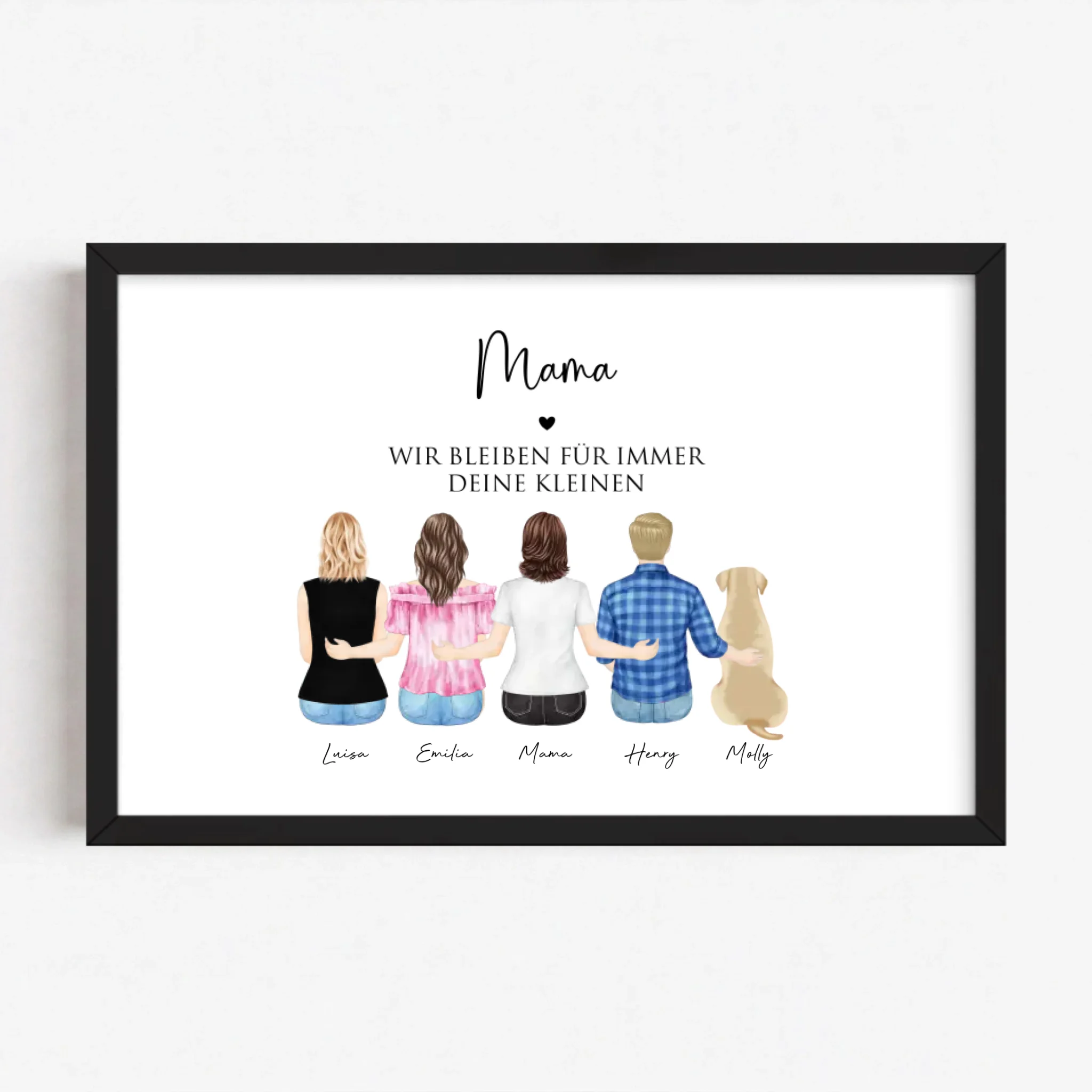 Live Mockup - Frame Poster - Black - 30x20