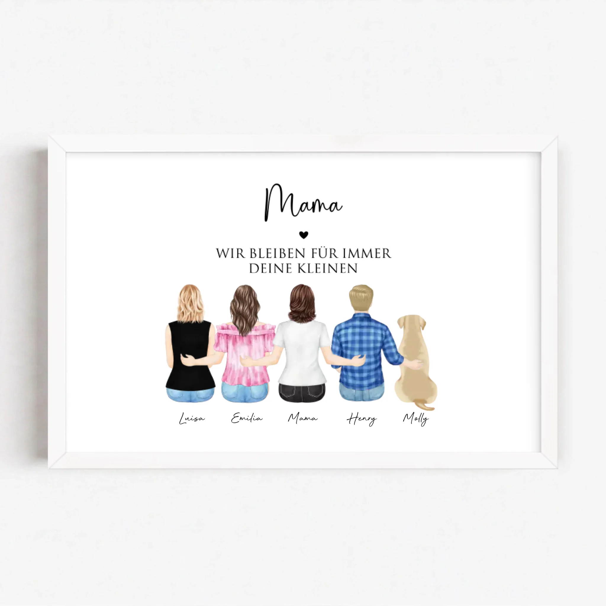 Live Mockup - Frame Poster - White - 30x20