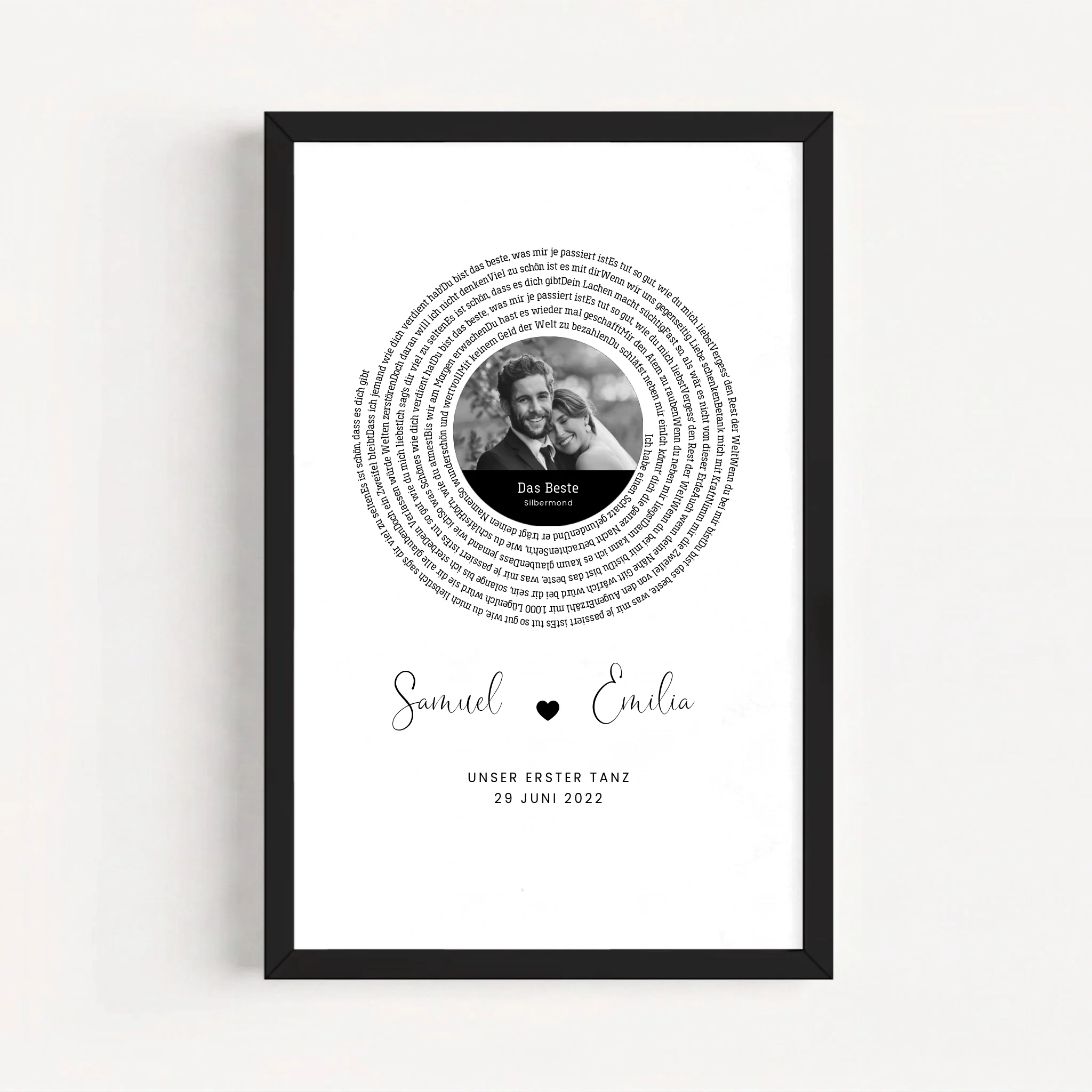 Live Mockup - Frame Poster - Black - 20x30