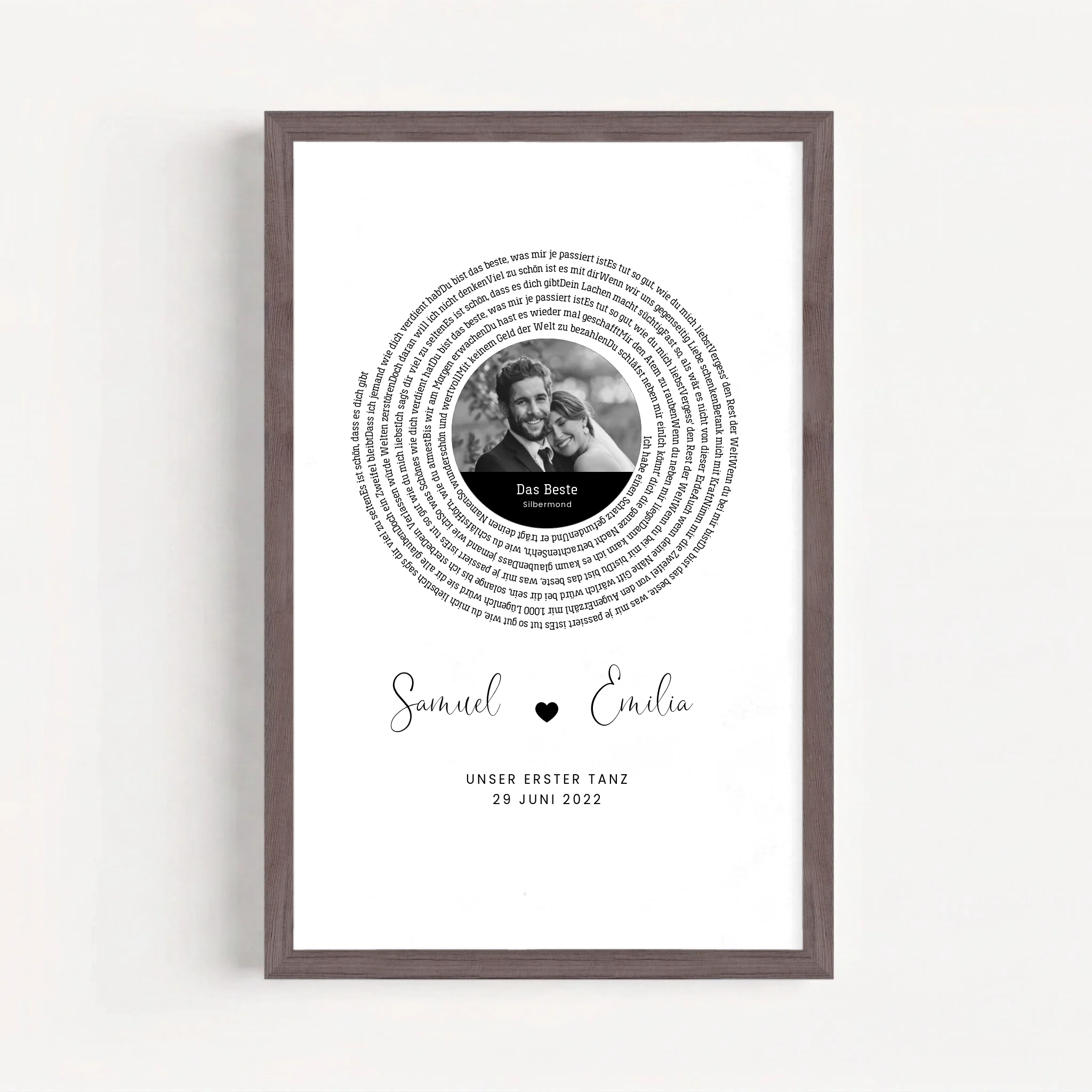 Live Mockup - Frame Poster - Wood - 20x30