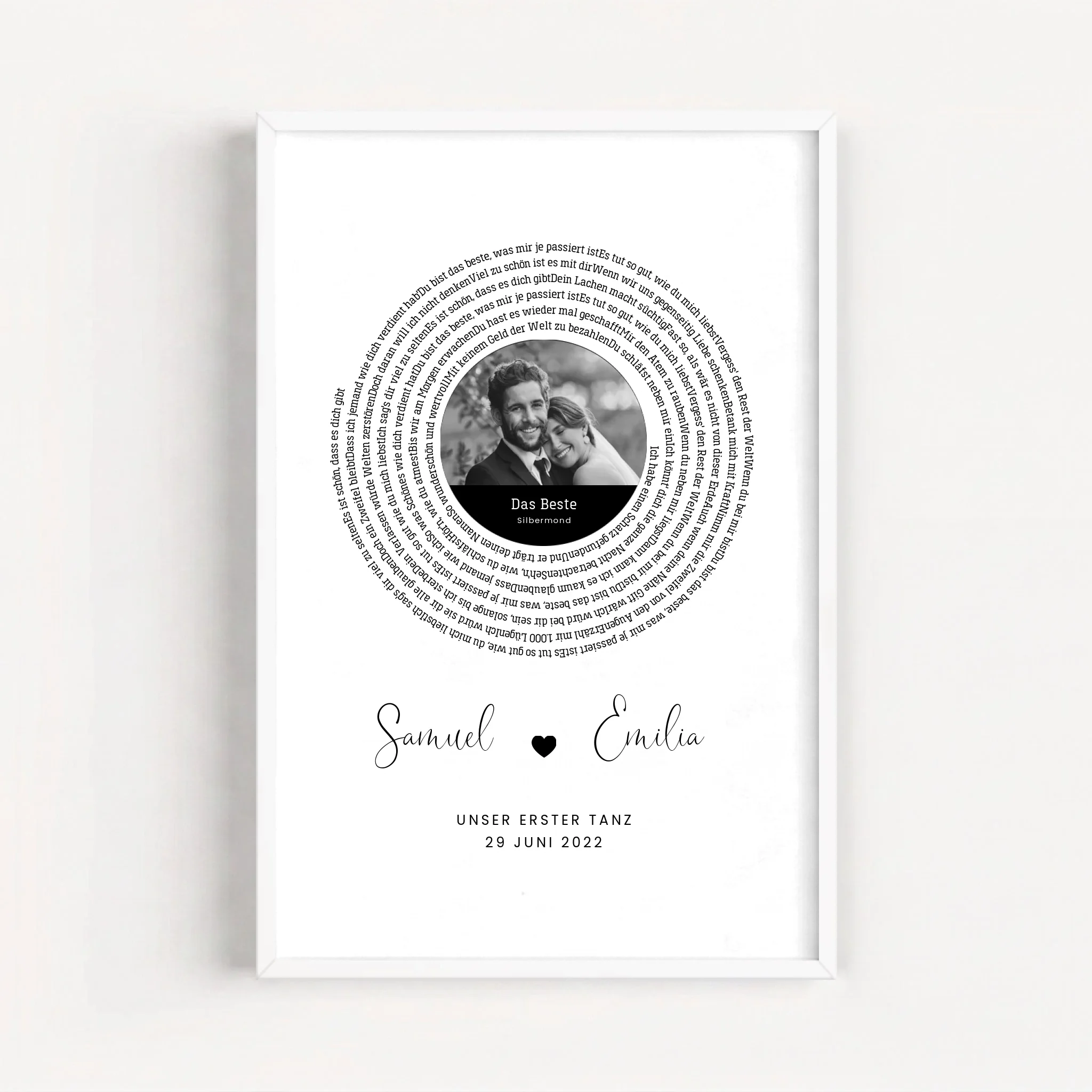 Live Mockup - Frame Poster - White - 60x90