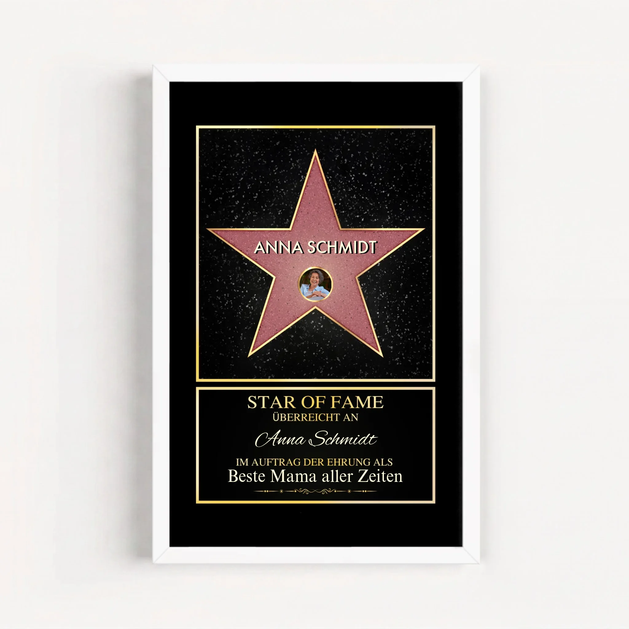 Live Mockup - Frame Poster - White - 20x30