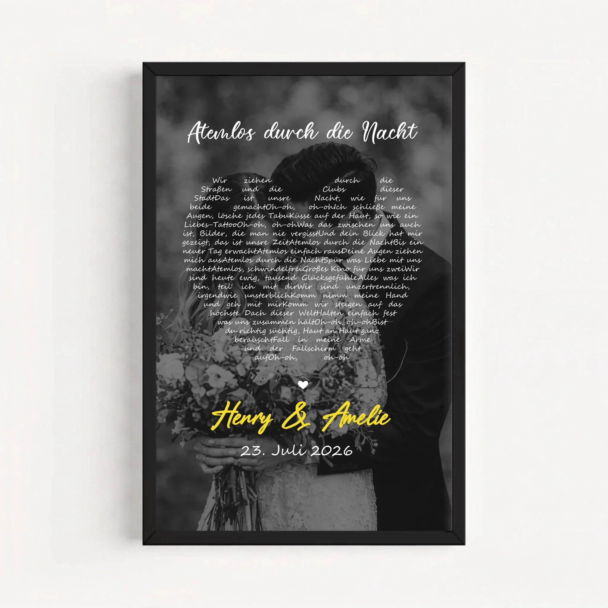 Live Mockup - Frame Poster - Black - 40x60