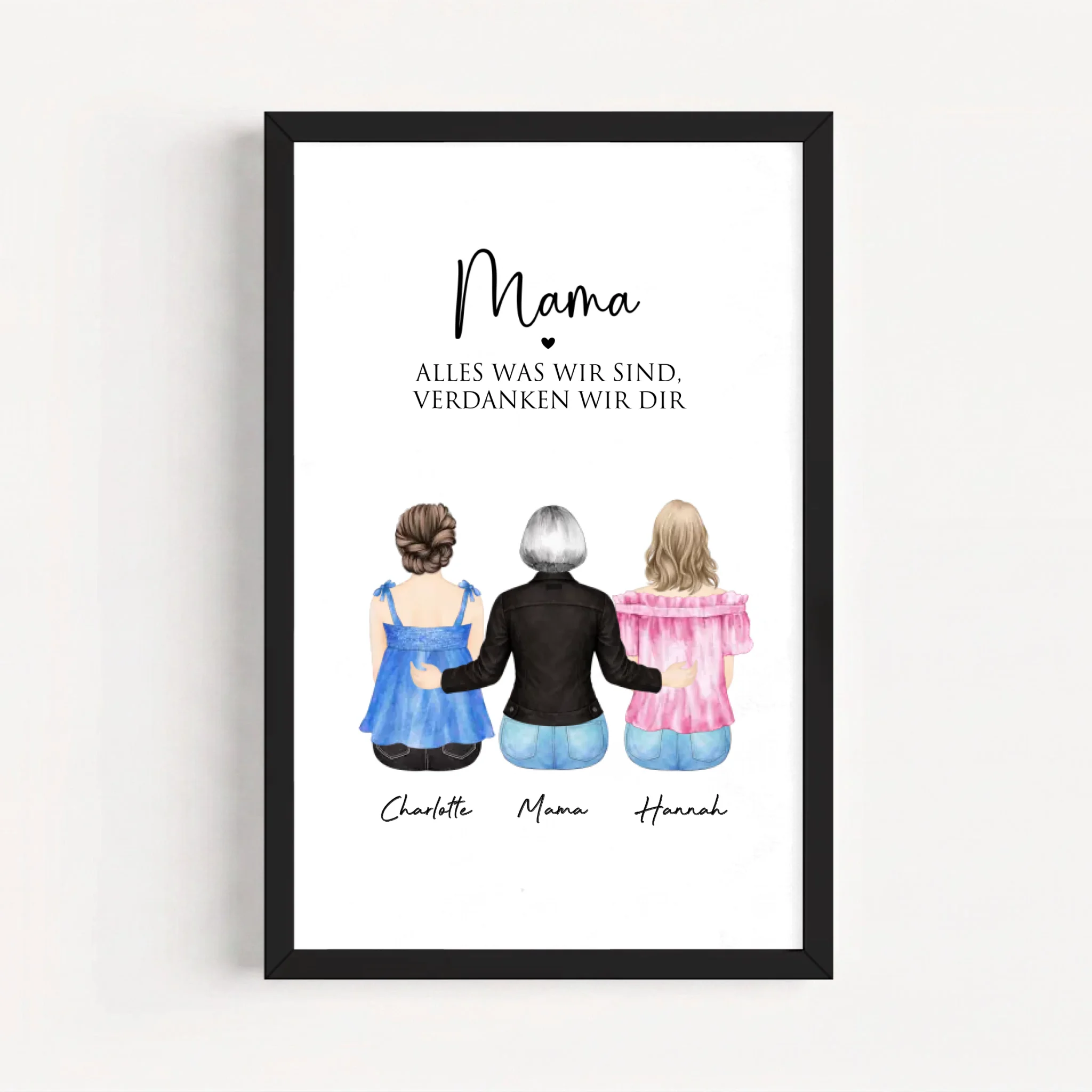 Live Mockup - Frame Poster - Black - 20x30