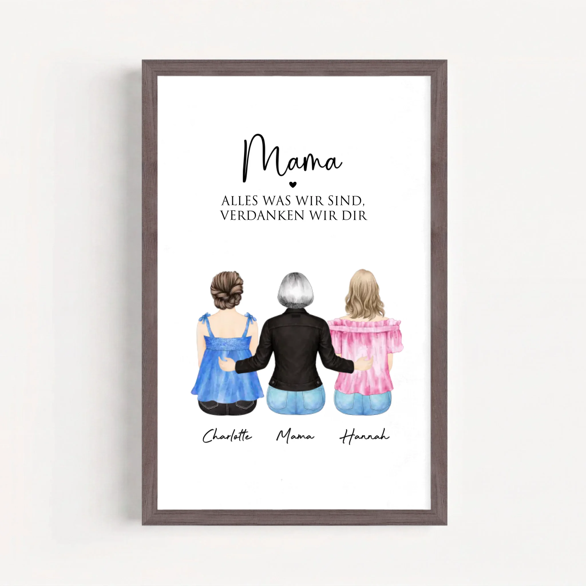 Live Mockup - Frame Poster - Wood - 20x30