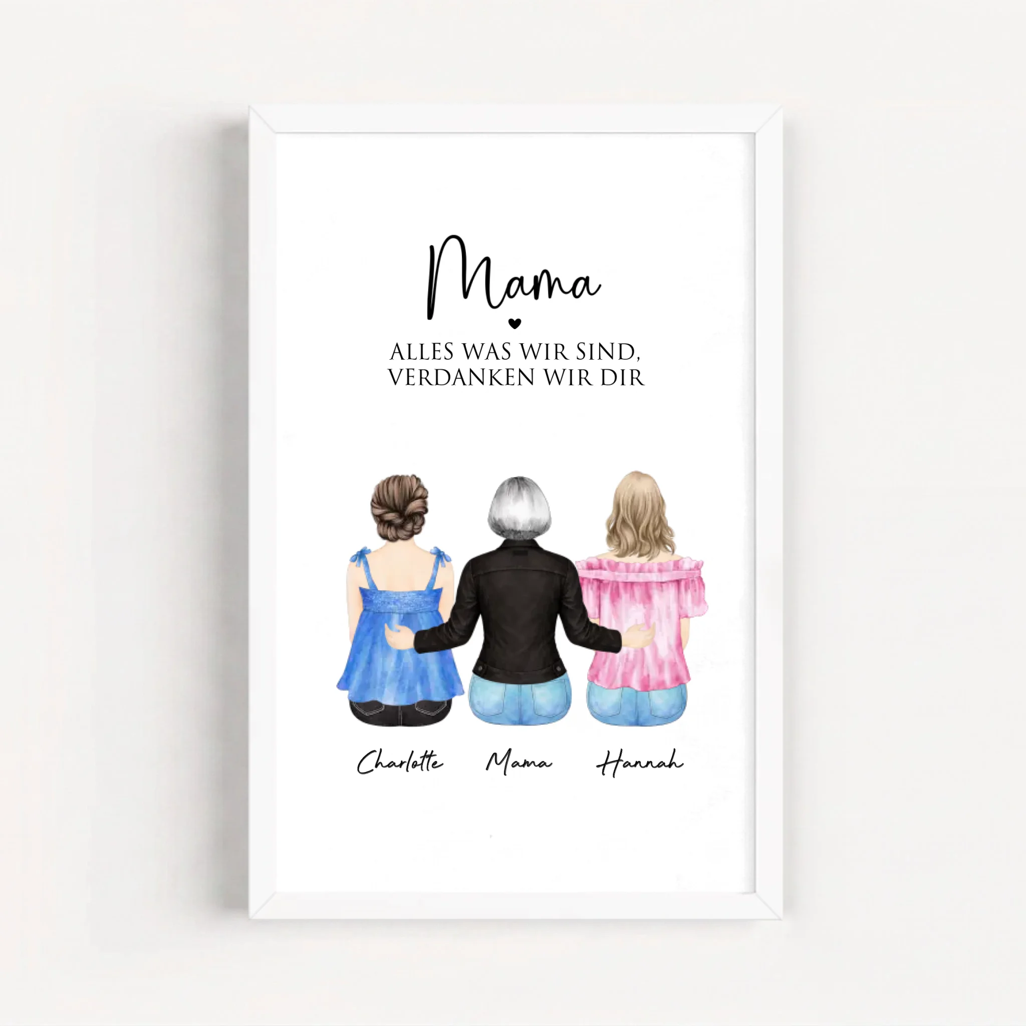Live Mockup - Frame Poster - White - 20x30
