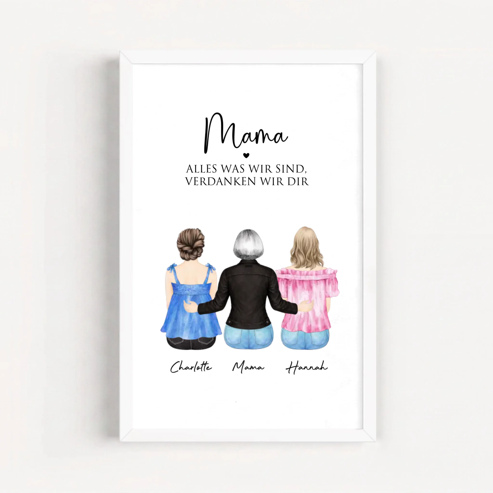 Live Mockup - Frame Poster - White - 20x30