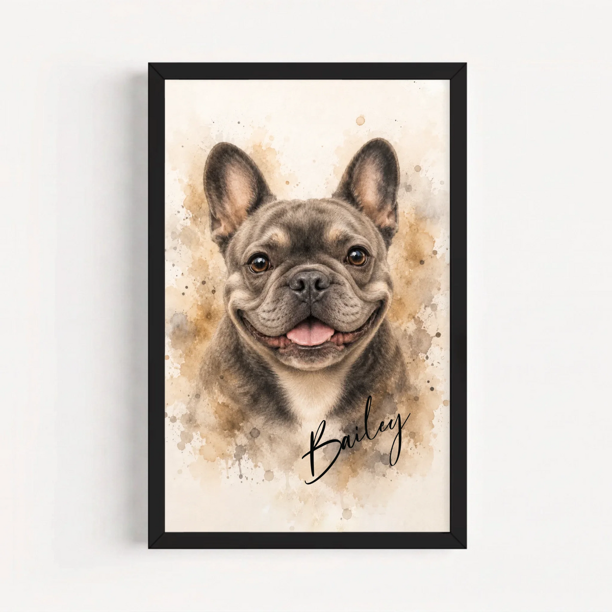 Live Mockup - Frame Poster - Black - 20x30