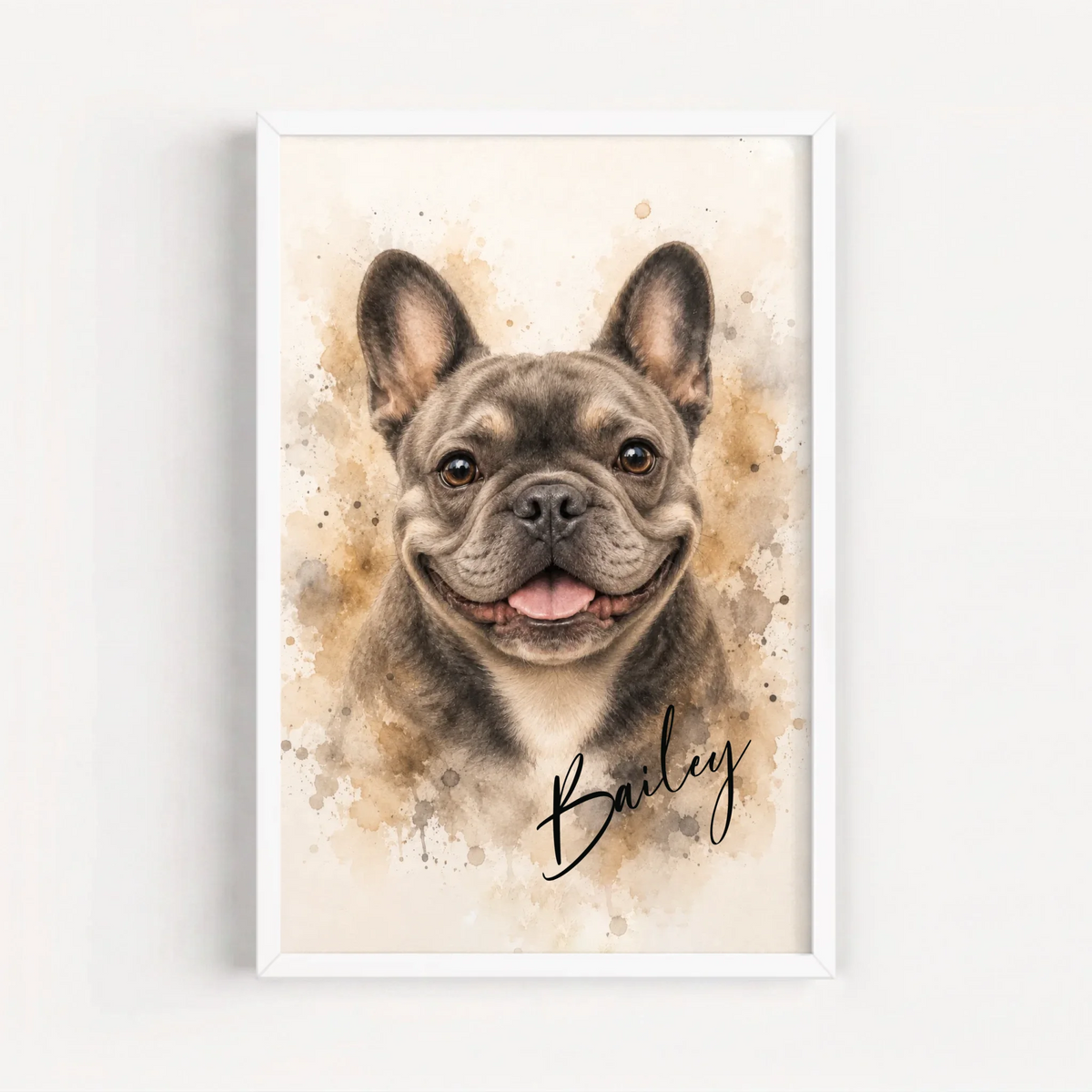 Live Mockup - Frame Poster - White - 40x60
